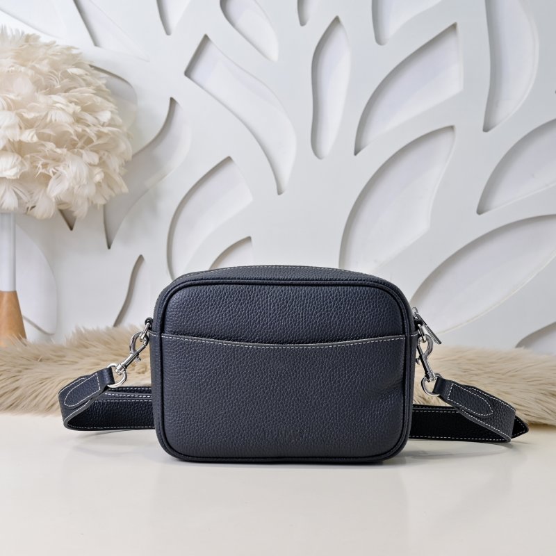 Сумка через плечо кожаная мужская 22 см фото 3