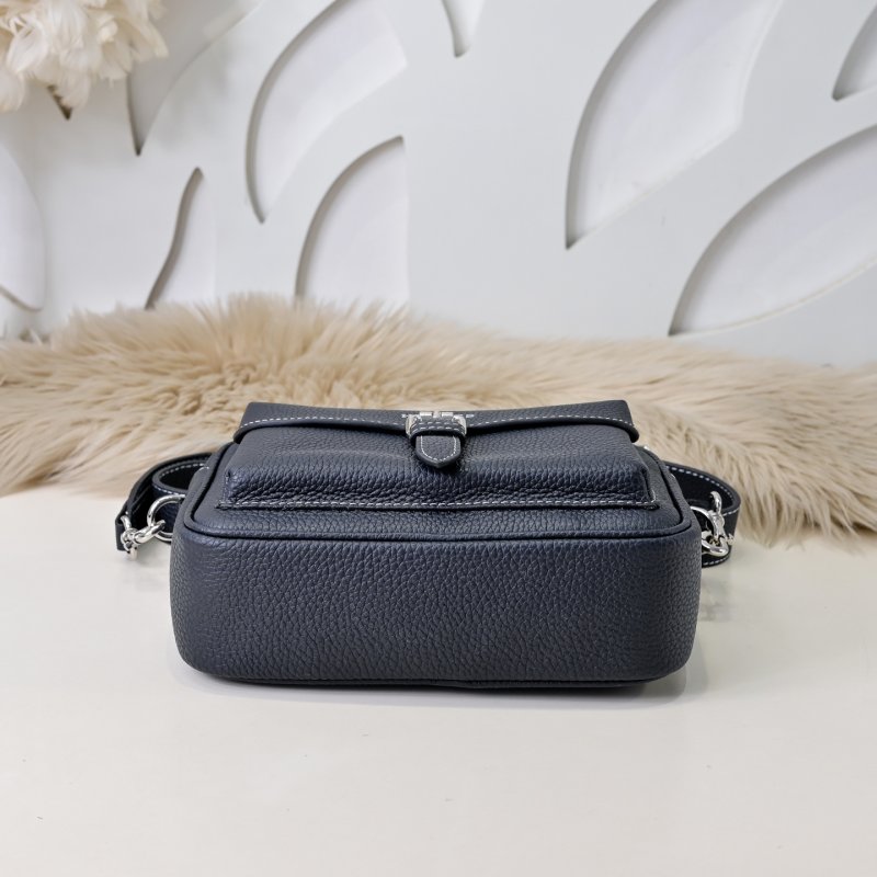 Сумка через плечо кожаная мужская 22 см фото 6