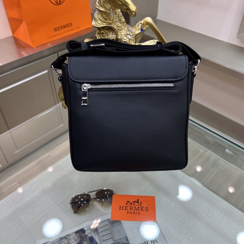 Сумка через плечо кожаная мужская 23 см фото 2