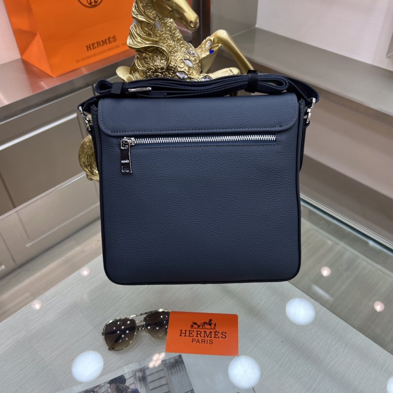 Сумка через плечо кожаная мужская 23 см фото 3