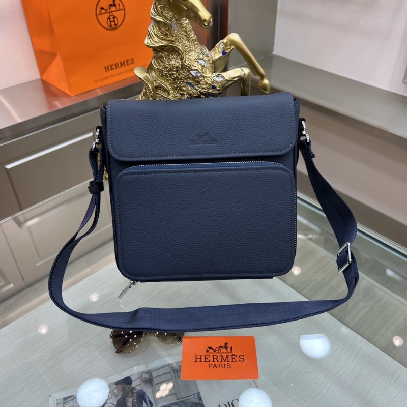 Сумка через плечо кожаная мужская 23 см фото 5