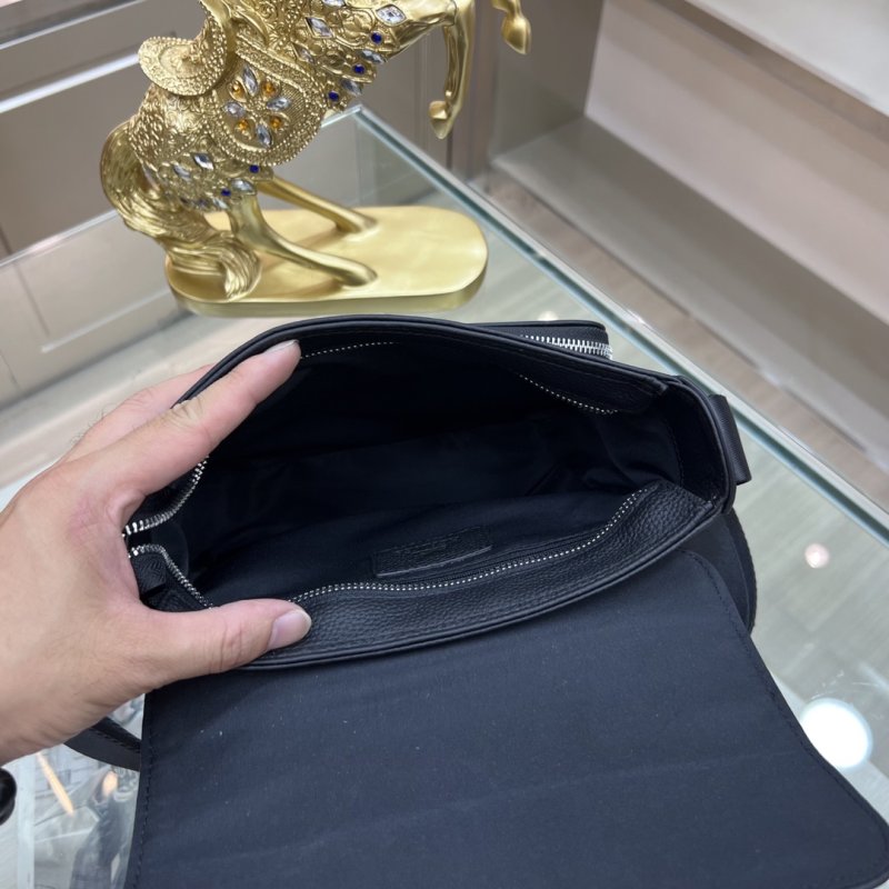 Сумка через плечо кожаная мужская 23 см фото 9