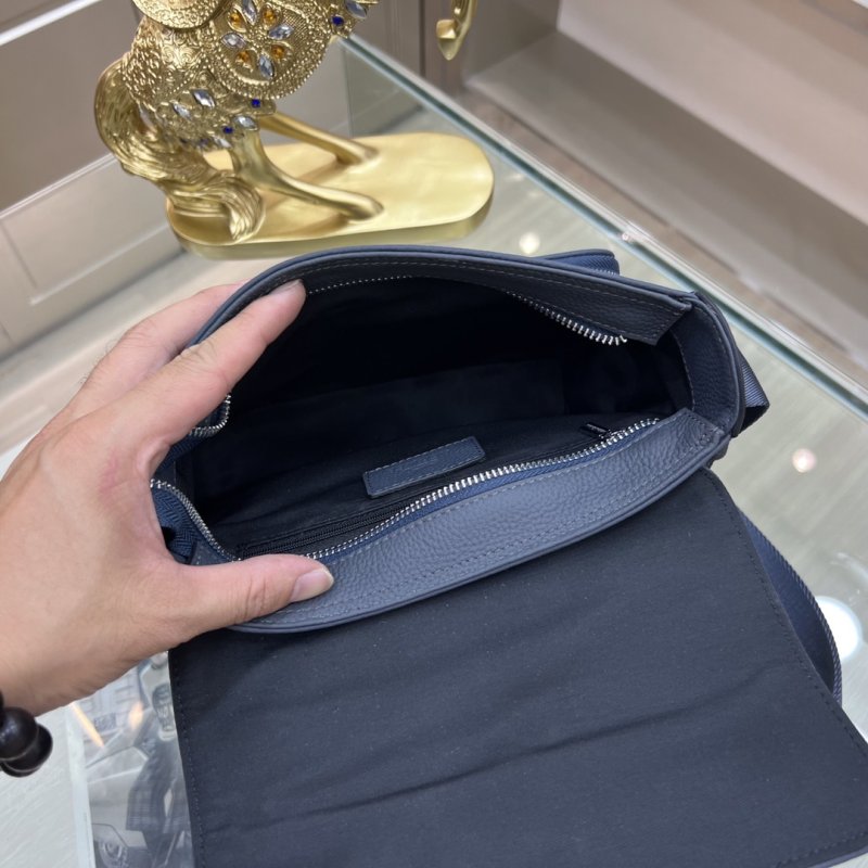 Сумка через плечо кожаная мужская 23 см фото 9