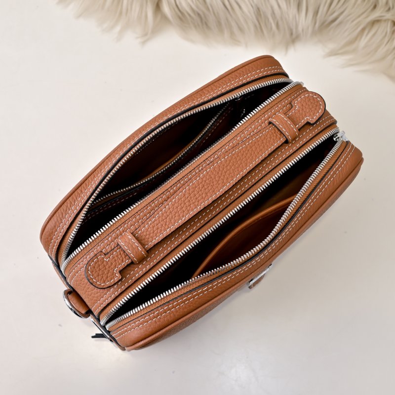 Сумка через плечо кожаная мужская 25 см фото 9