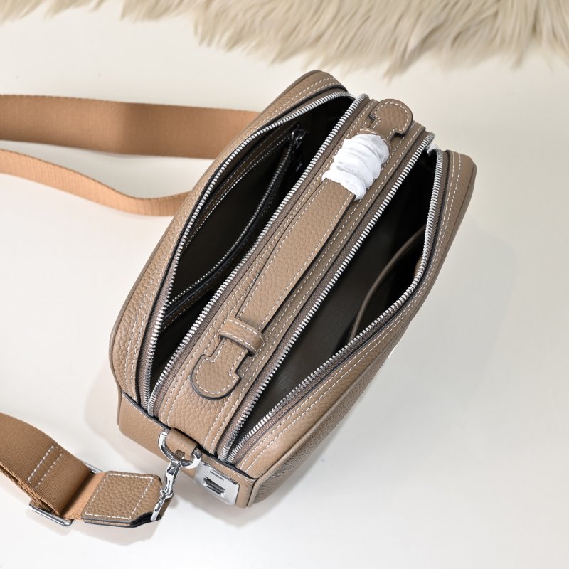 Сумка через плечо кожаная мужская 25 см фото 9