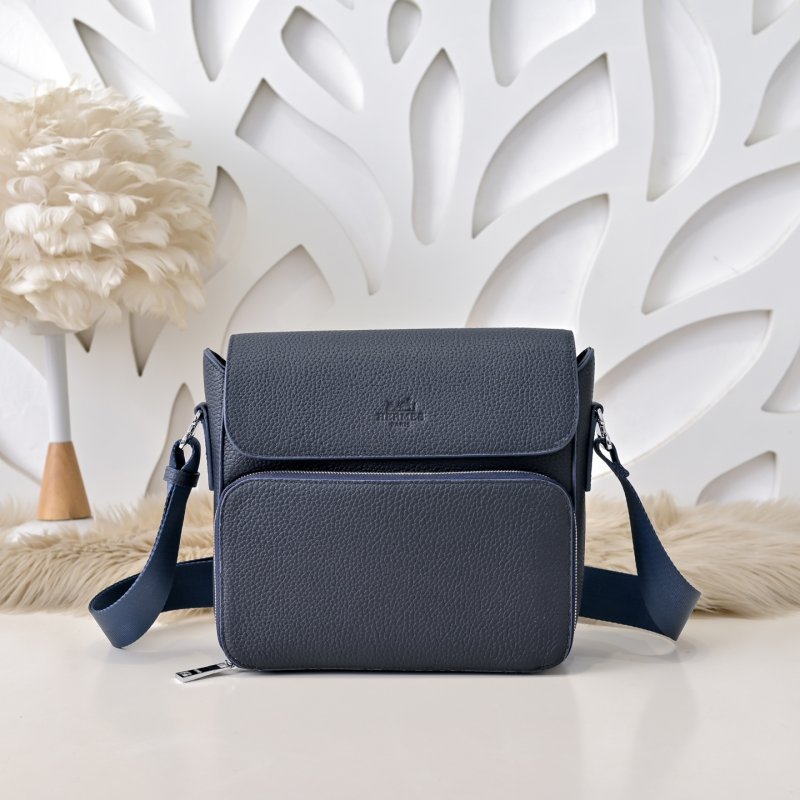 Сумка через плечо кожаная мужская 28 см