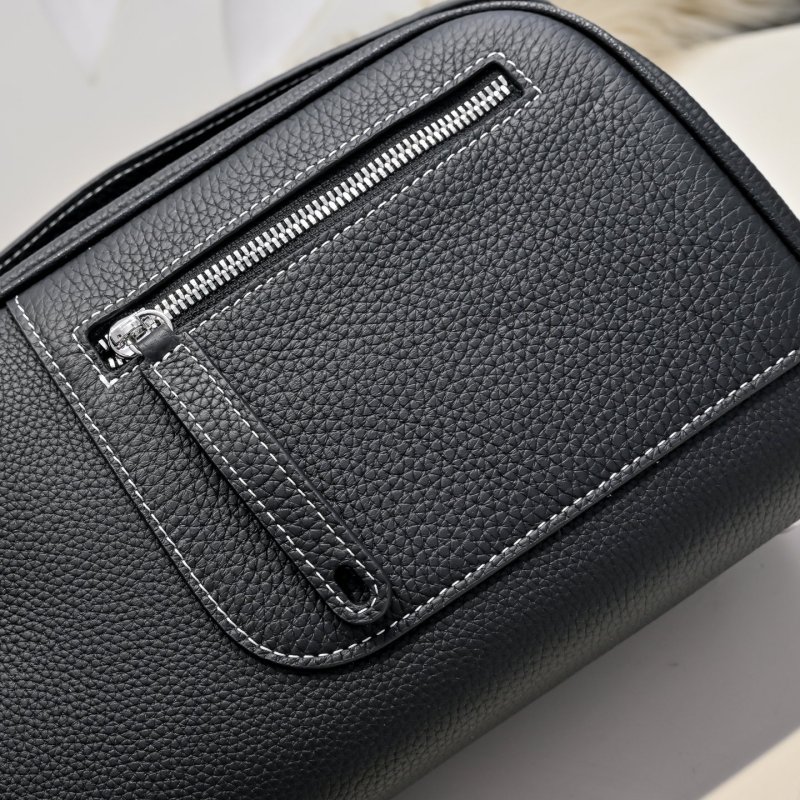 Сумка через плечо кожаная мужская 28 см фото 4