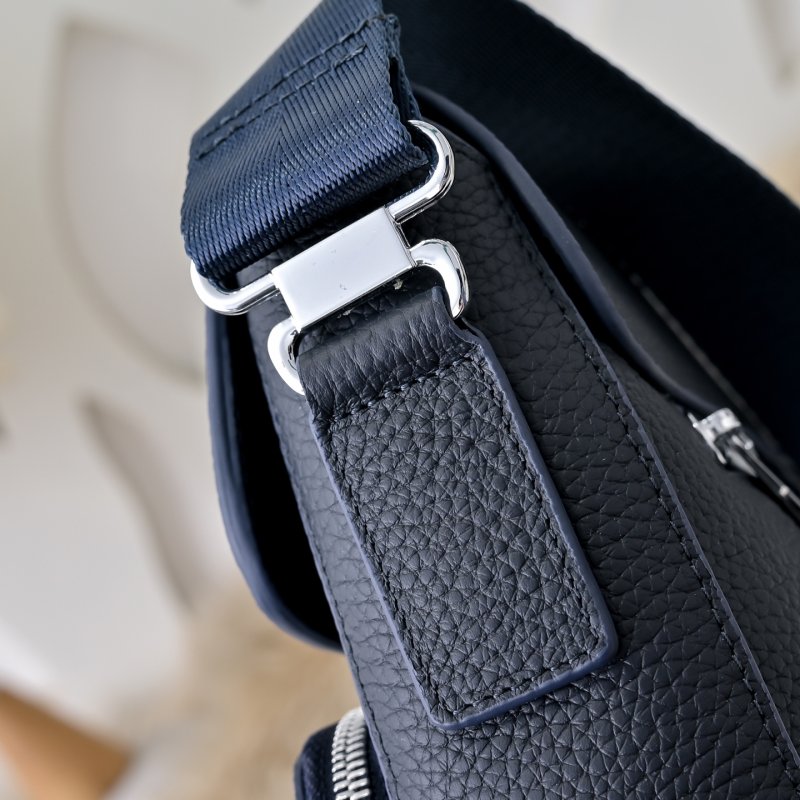 Сумка через плечо кожаная мужская 28 см фото 5