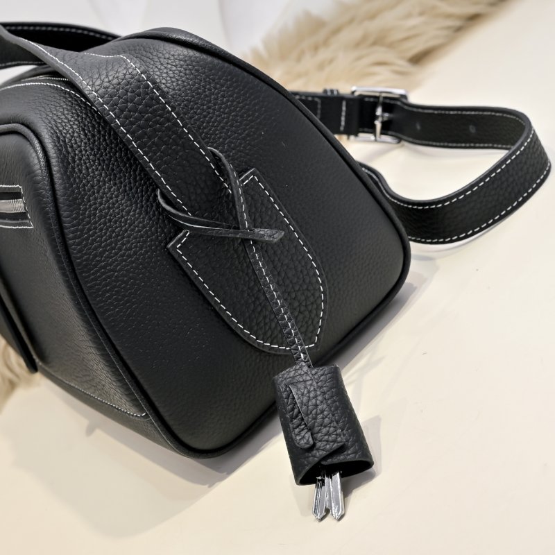 Сумка через плечо кожаная мужская 28 см фото 6