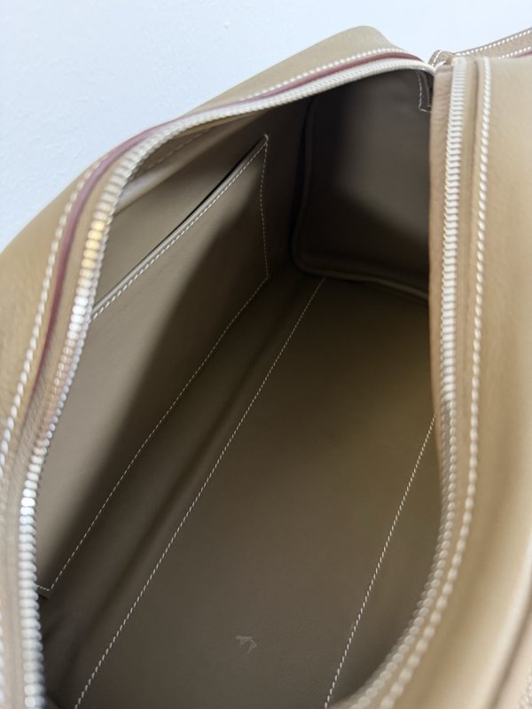 Сумка через плечо кожаная мужская Hermes Nouveauon Body 29 см фото 6