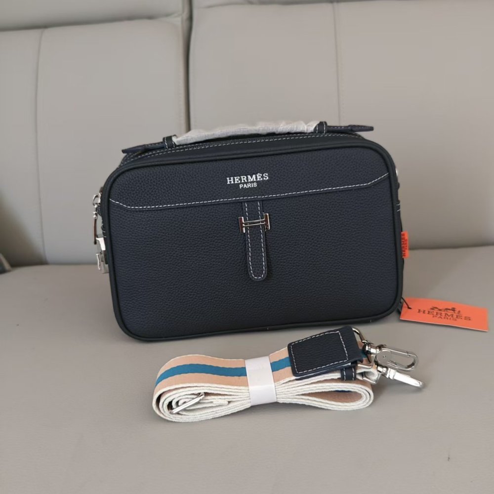 Сумка через плечо кожаная мужская