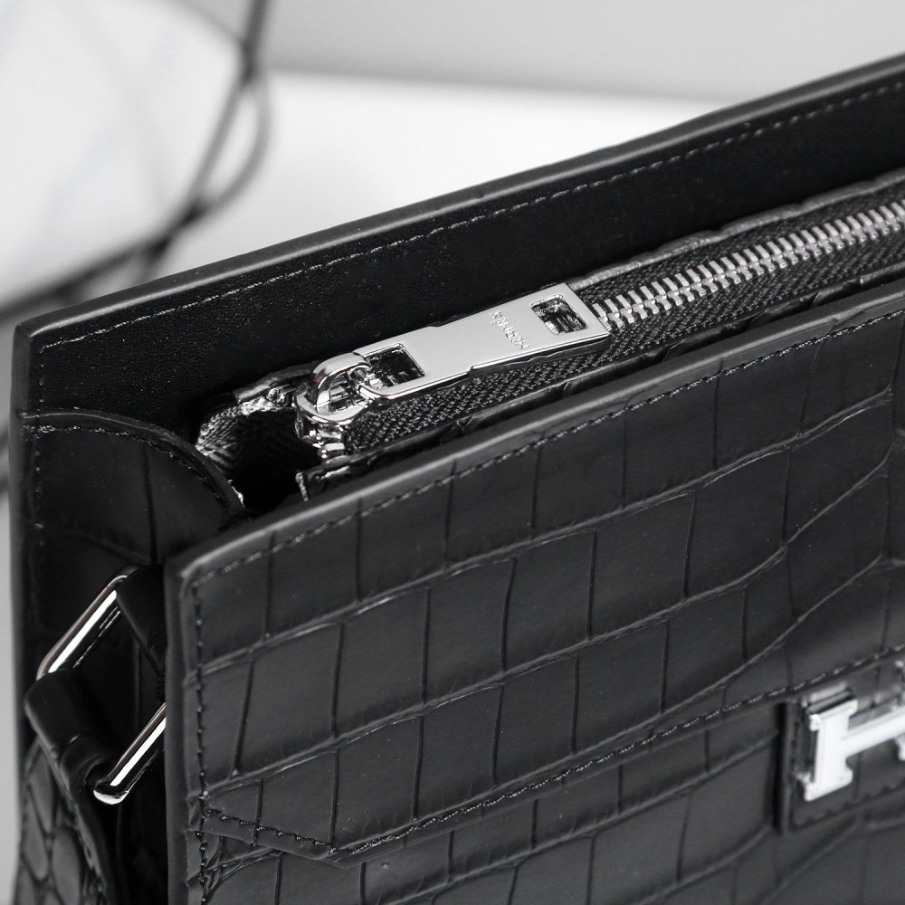 Сумка через плечо кожаная мужская фото 4