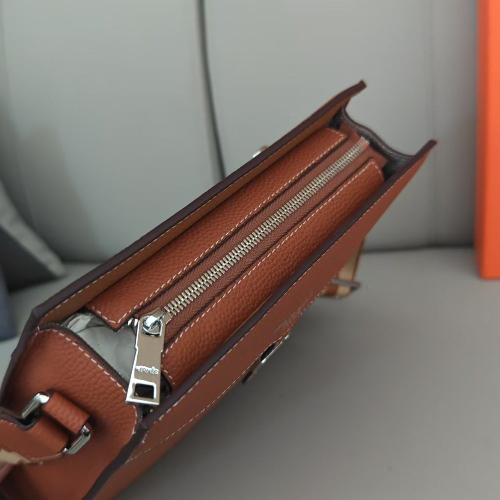 Сумка через плечо кожаная мужская фото 4