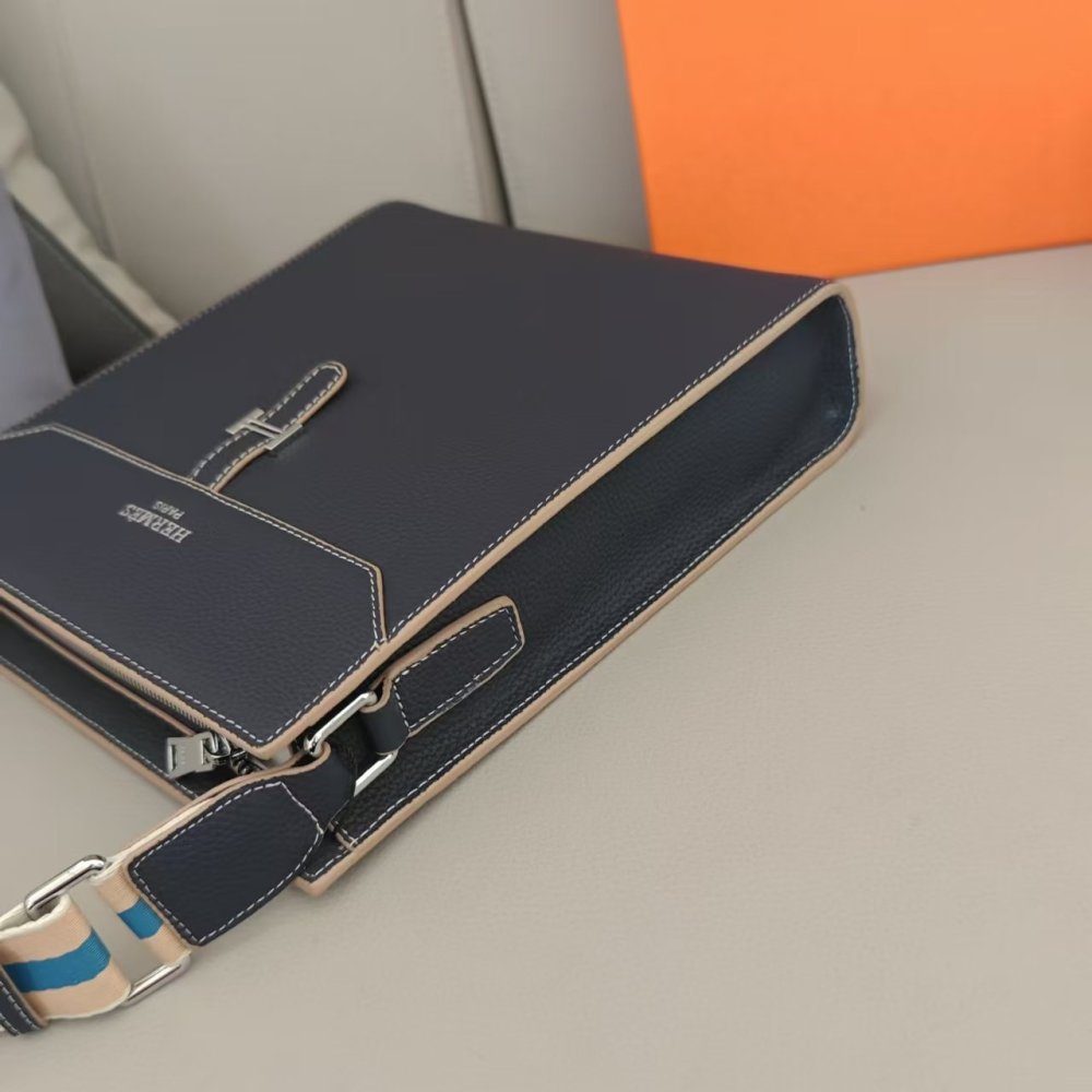 Сумка через плечо кожаная мужская фото 5