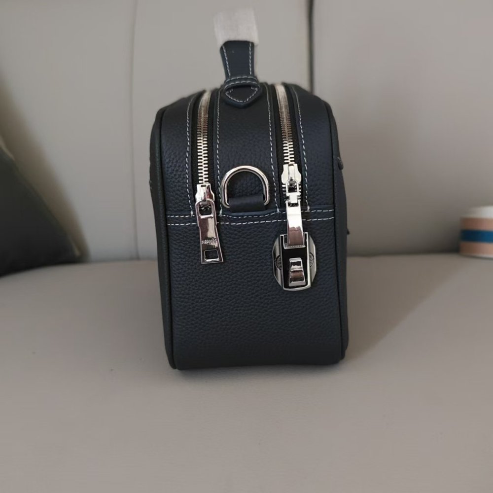 Сумка через плечо кожаная мужская фото 5