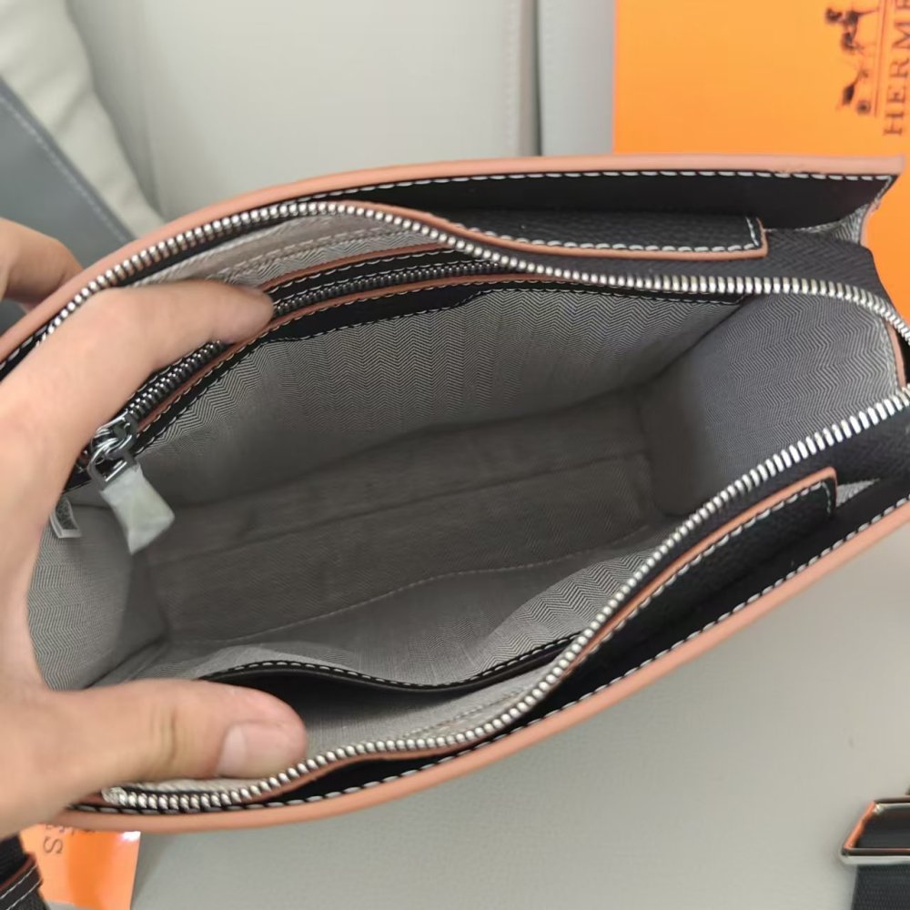 Сумка через плечо кожаная мужская фото 7