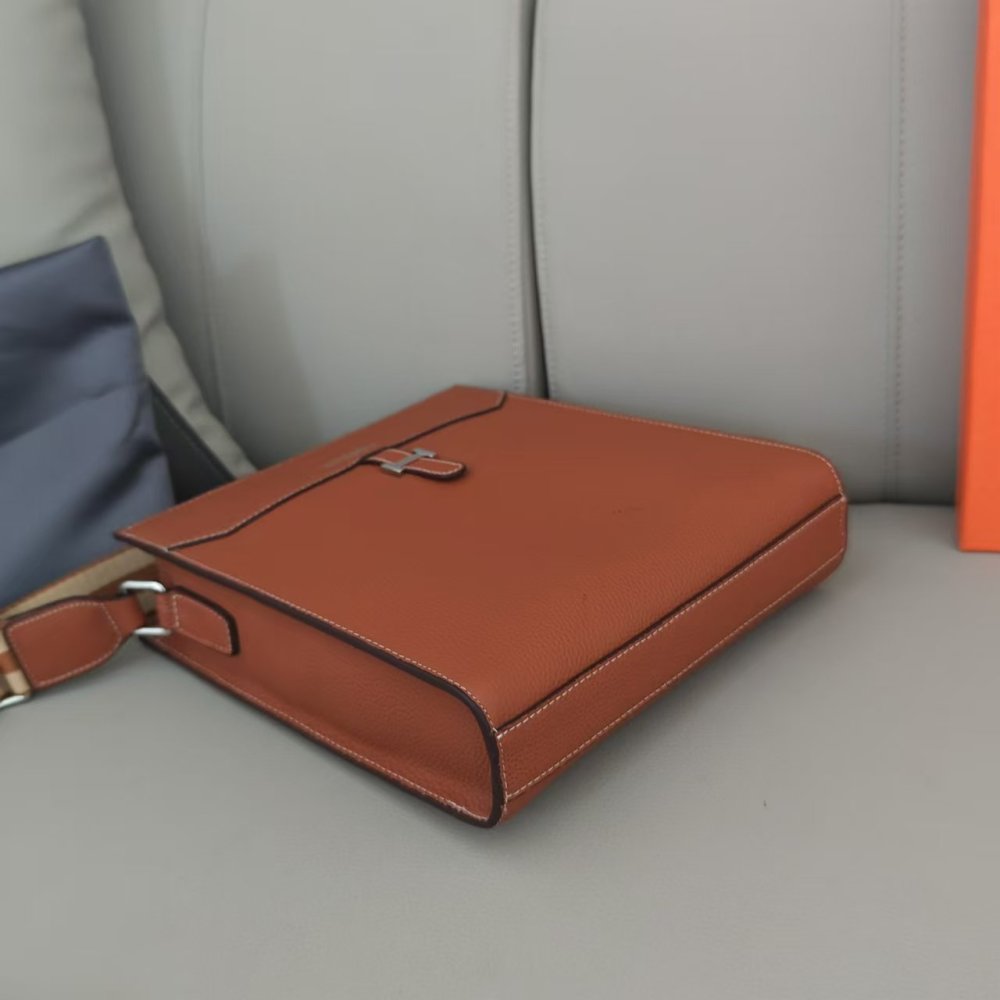 Сумка через плечо кожаная мужская фото 8