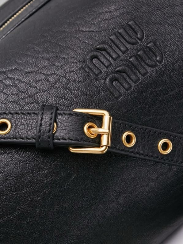 A bag across shoulder Miu Miu Monk Strap фото 4