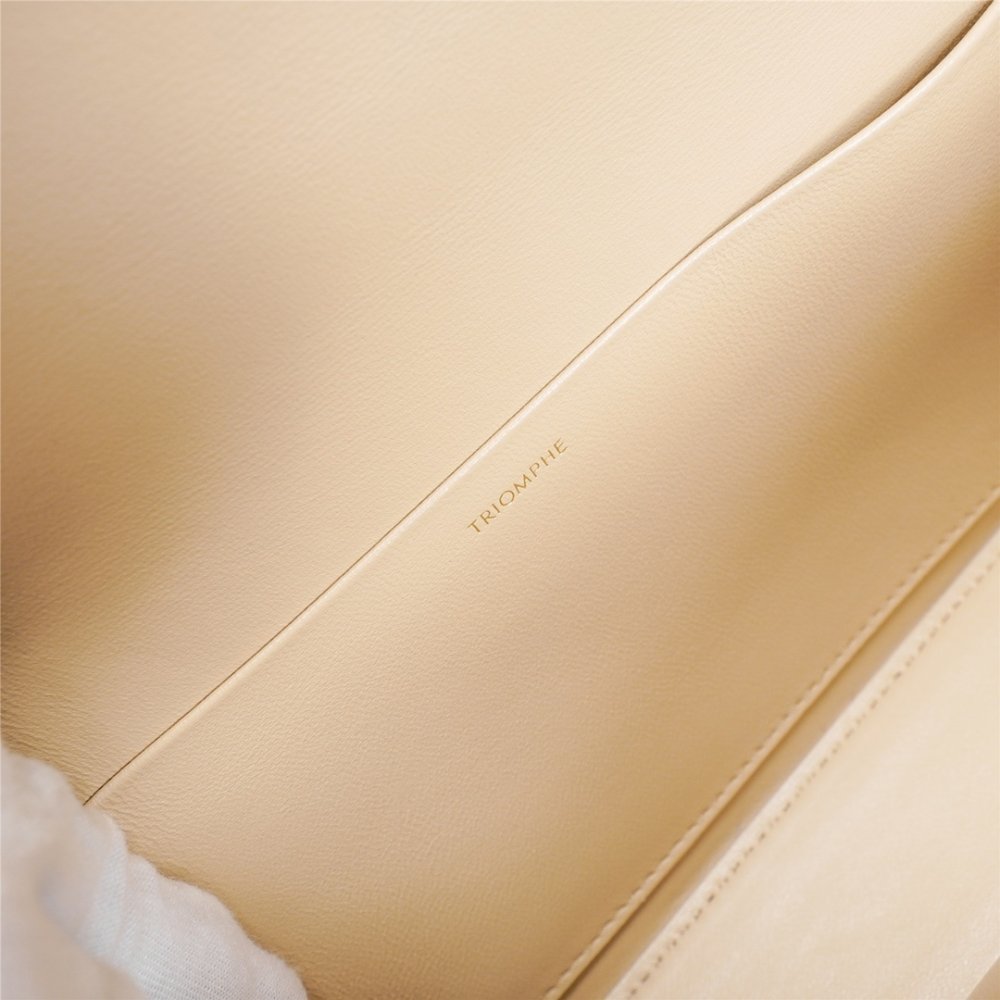 A bag across shoulder on chain leather 20 cm фото 7