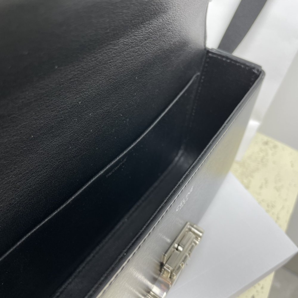 Сумка через плечо на цепочке кожаная 20 см фото 7