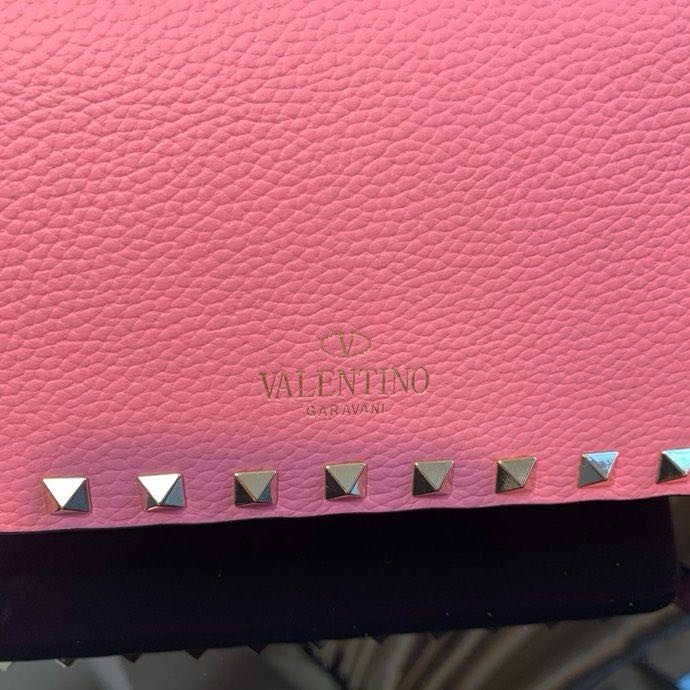 Сумка через плечо Rockstud из мелкозернистой телячьей кожи 19 см фото 7