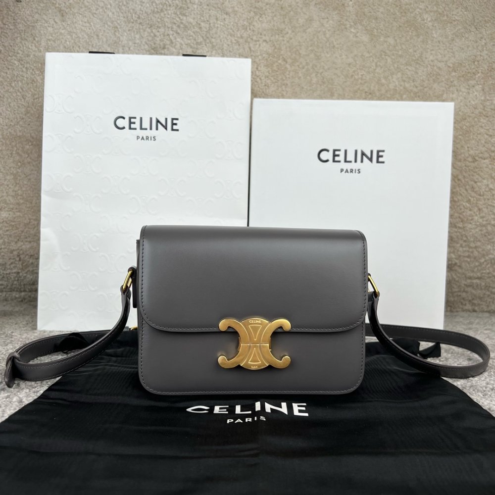 A bag across shoulder TEEN TRIOMPHE 18 cm of veal skin