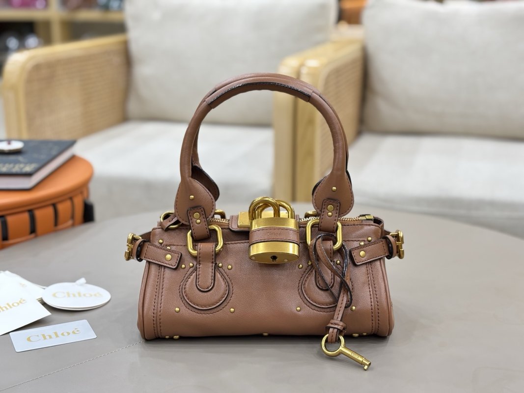 Сумка Chloe Paddington кожаная 36 см
