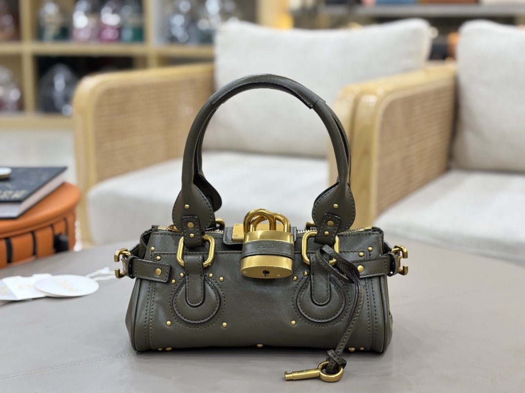 Сумка Chloe Paddington кожаная 36 см