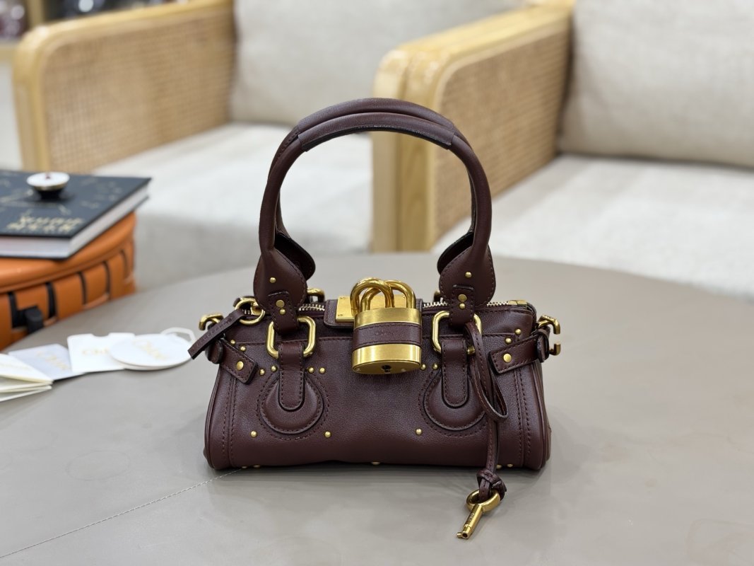 Сумка Chloe Paddington кожаная 36 см