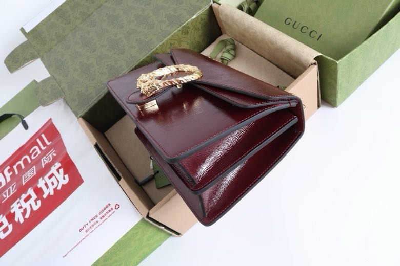 Сумка Dionysus кожаная 28 см фото 9