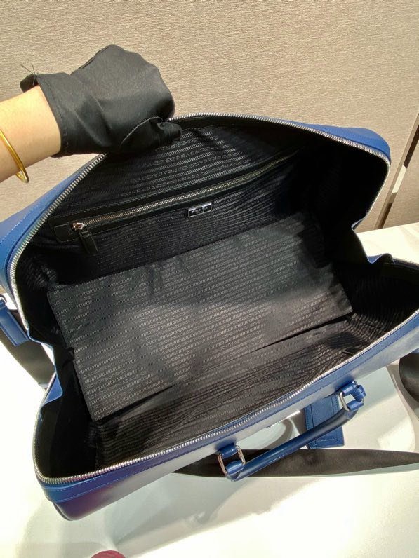 Сумка дорожні з сафьяновой шкіри 2VC018 50 см фото 8