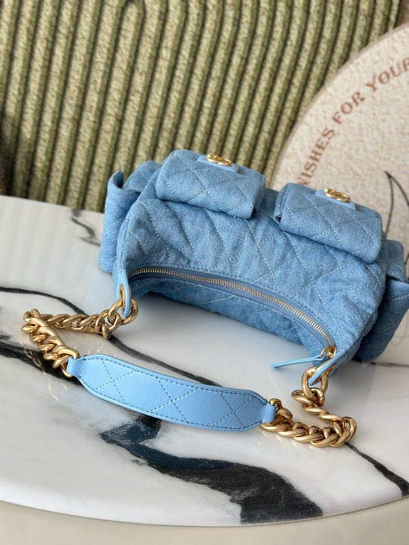 Сумка джинсовая 25C AS3310 31 см фото 2