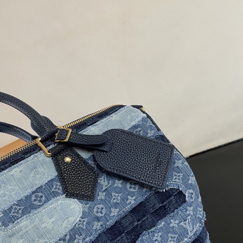 Сумка джинсовая дорожная Speedy Bandouliere 40 фото 6