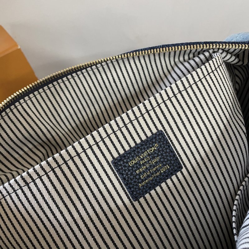 Сумка джинсовая дорожная Speedy Bandouliere 40 фото 9