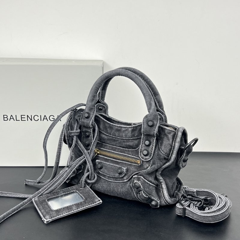 Сумка джинсовая Le City 24 см фото 3