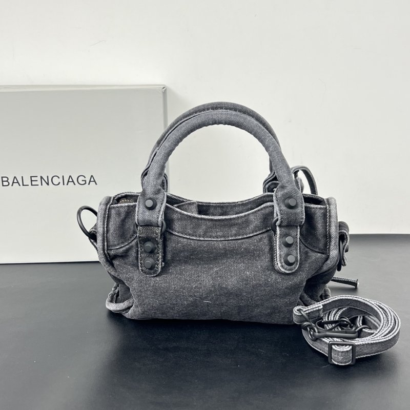 Сумка джинсовая Le City 24 см фото 4