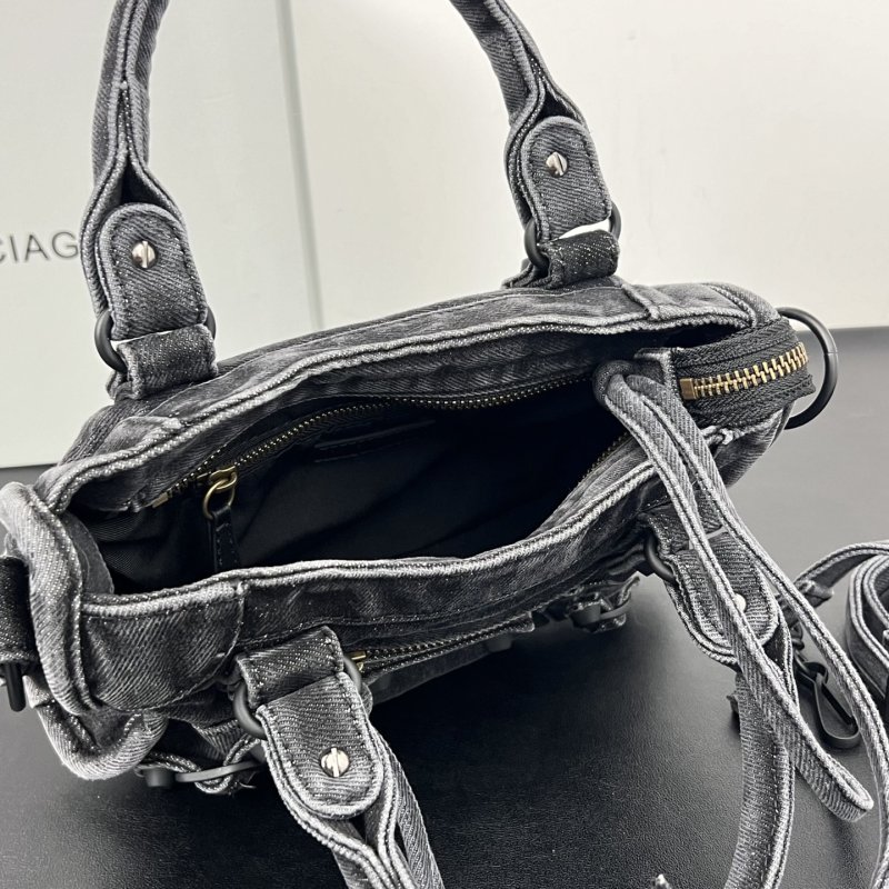 Сумка джинсовая Le City 24 см фото 7