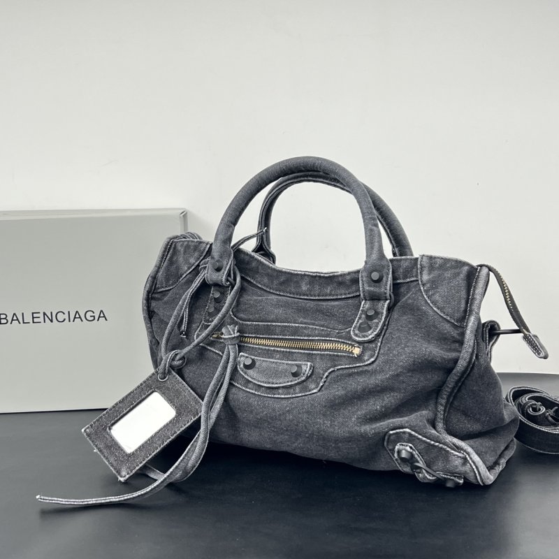 Сумка джинсовая Le City 37 см фото 3