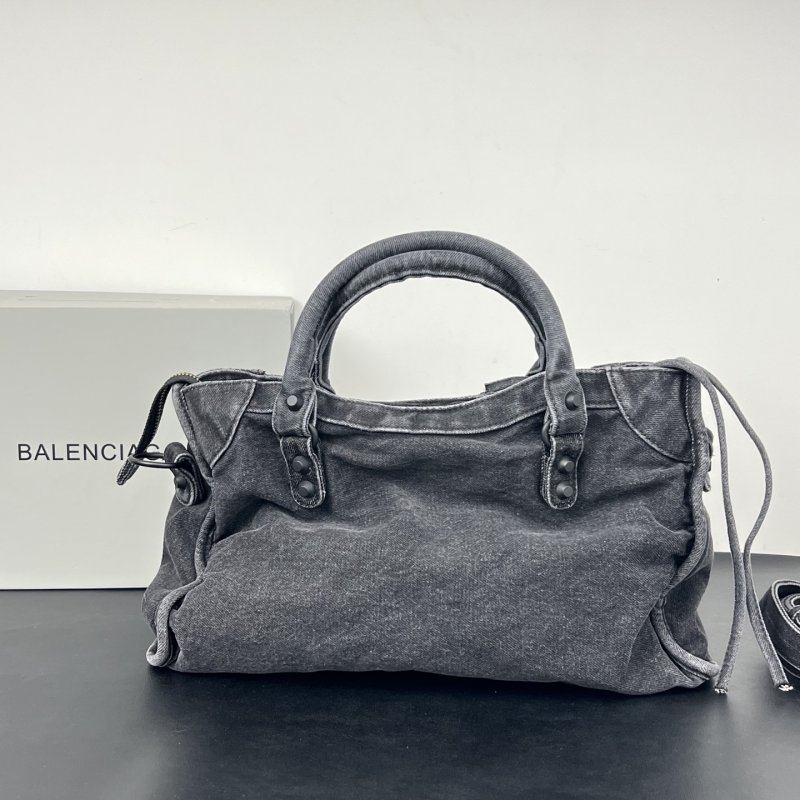 Сумка джинсовая Le City 37 см фото 4