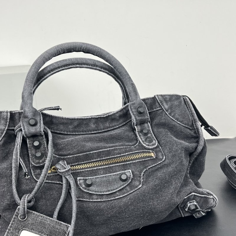 Сумка джинсовая Le City 37 см фото 5