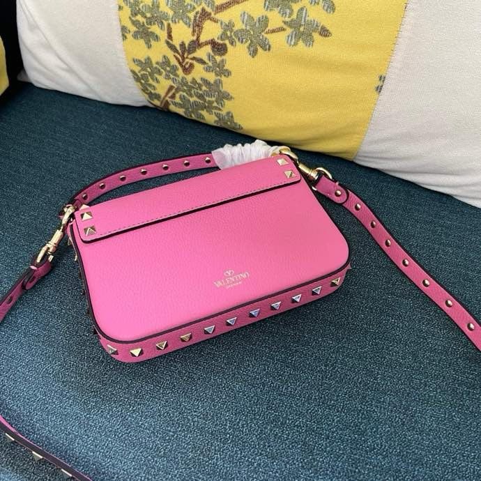 Сумка GARAVANI женская из зернистой кожи с заклёпками 19 см фото 9