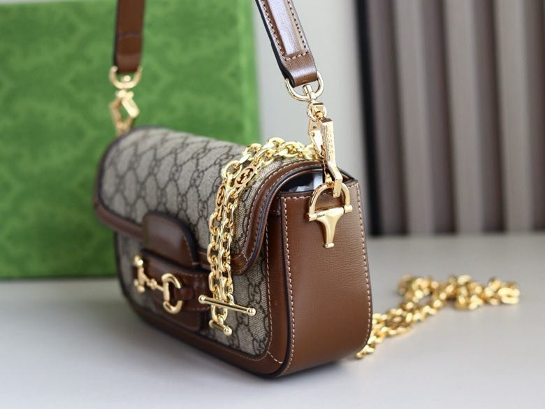 Сумка GG Horsebit 23 см фото 2