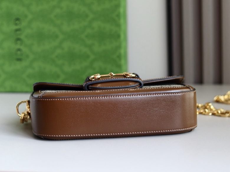 Сумка GG Horsebit 23 см фото 4