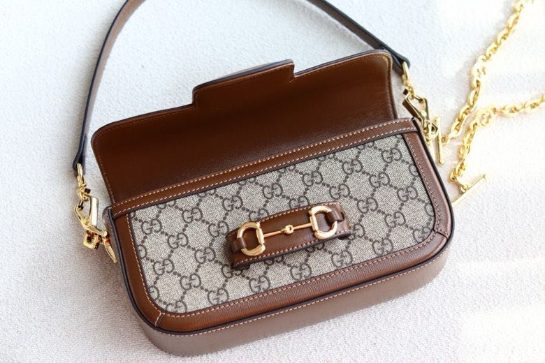 Сумка GG Horsebit 23 см фото 6