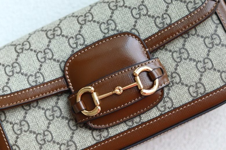 Сумка GG Horsebit 23 см фото 8