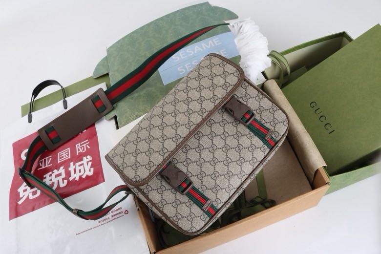 Сумка GG Supreme 27 см фото 7