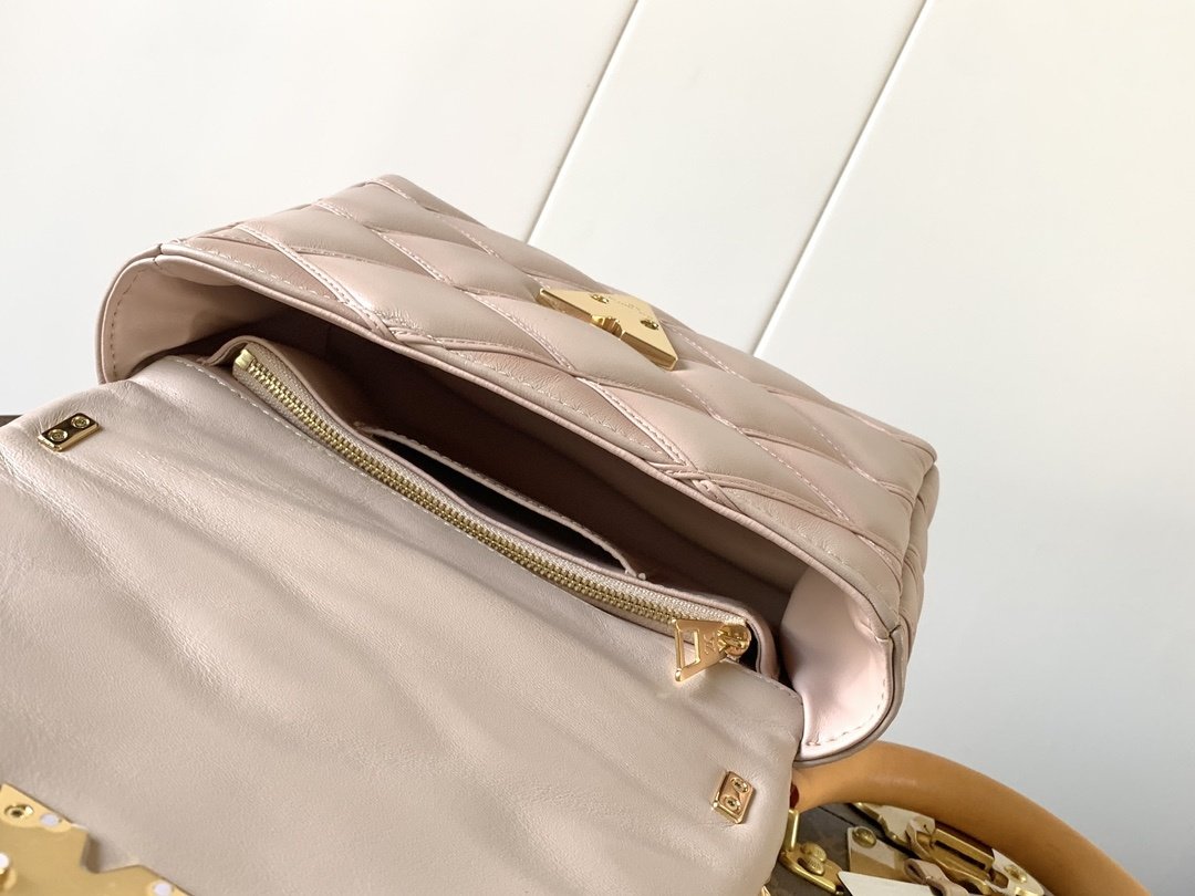 Сумка GO-14 кожаная 23 см фото 8