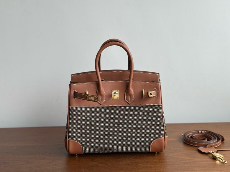 Сумка HERMES BIRKIN 25 Chestnut в коже Swfit 25 см фото 2