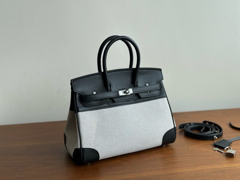 Сумка HERMES BIRKIN 25 Chestnut в коже Swfit 25 см фото 3