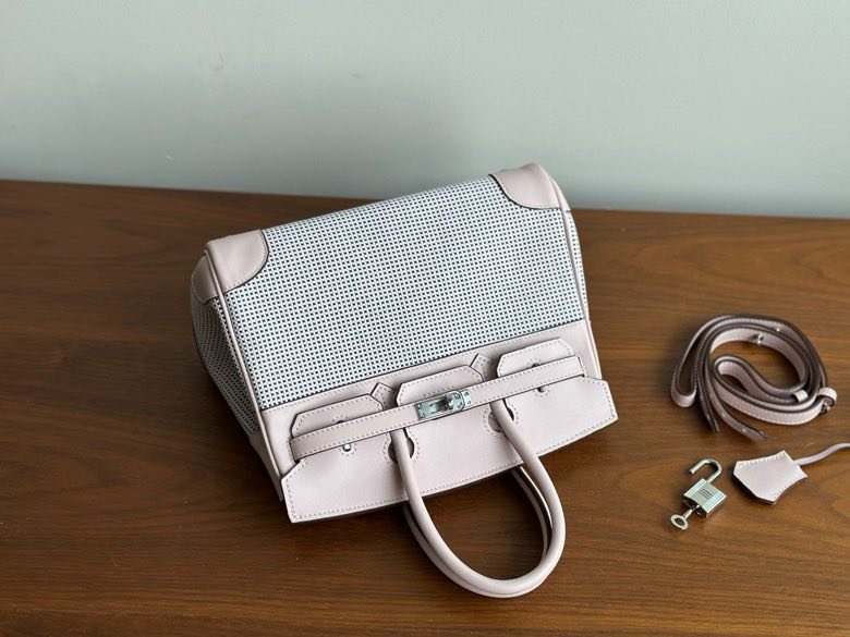 Сумка HERMES BIRKIN 25 Chestnut в коже Swfit 25 см фото 4